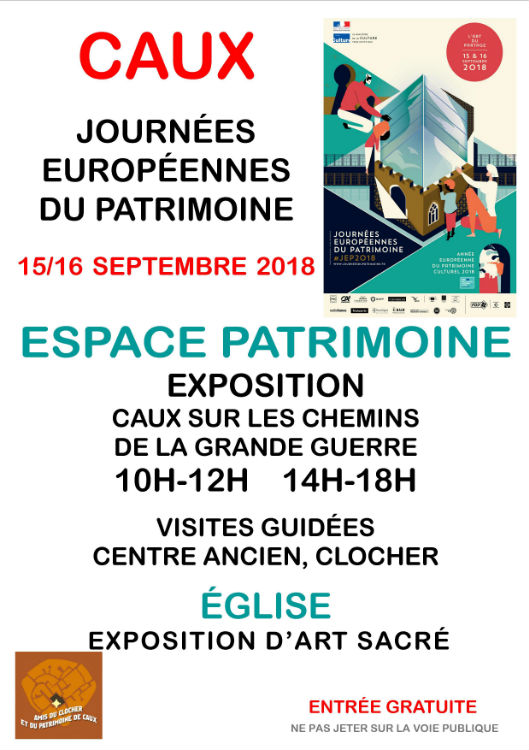 agrandir Caux patrimoine musée exposition Grande Guerre